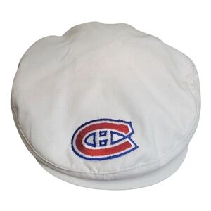 Vintage Montreal Canadiens Newsboy Cap 80s